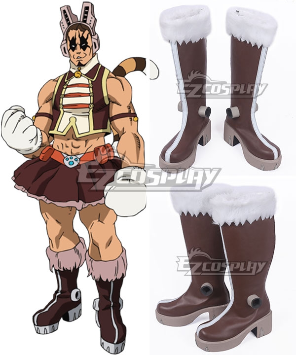My Hero Academia Boku No Hero Akademia Pussy Cat Tora Brown Shoes Cosplay Boots Catalog