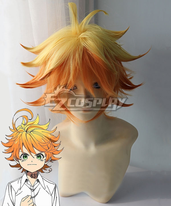 orange cosplay wig